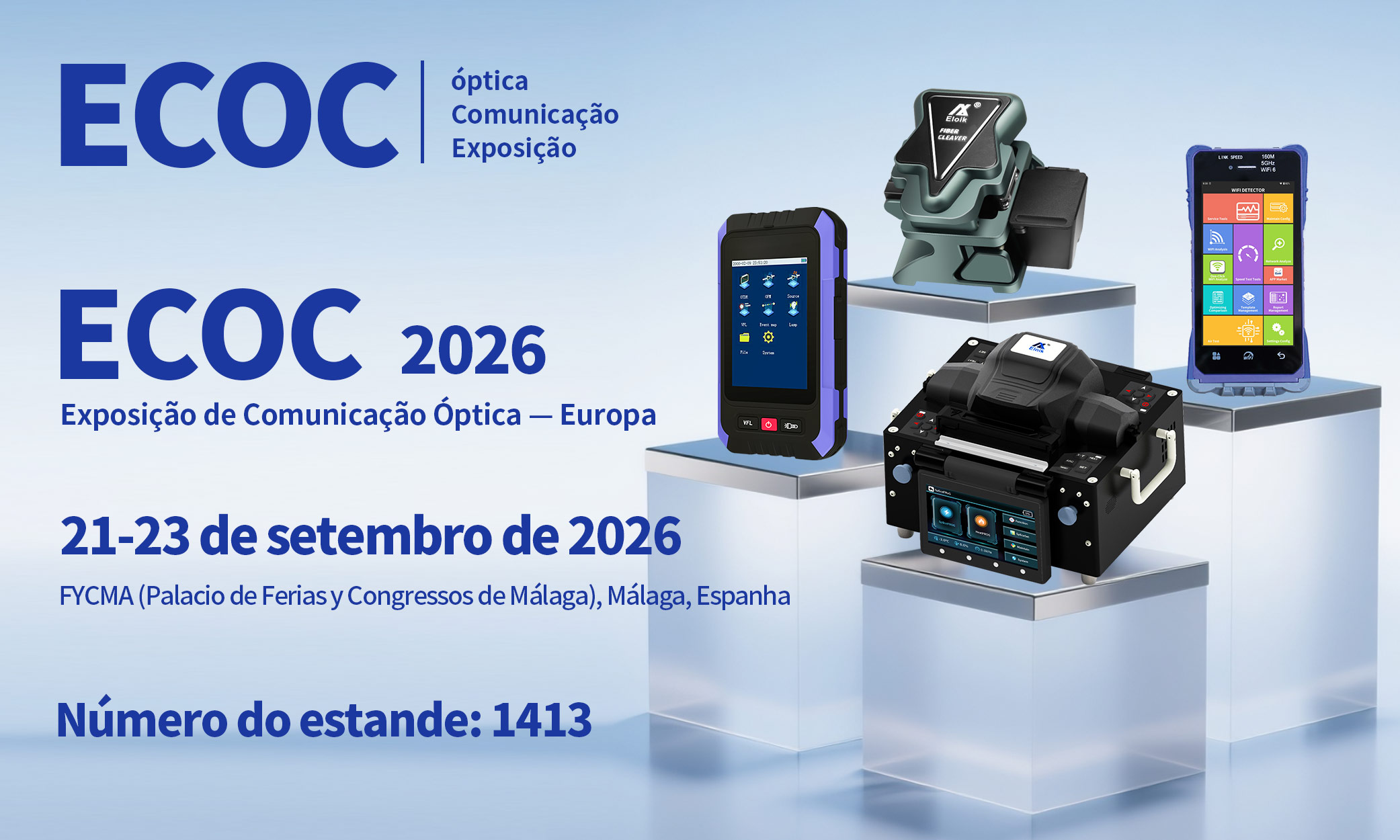 ECOC 2026 Exposição de Comunicação Óptica — Europa